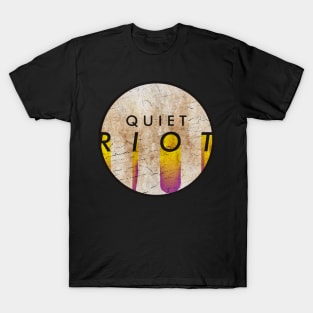 Quiet Riot - VINTAGE YELLOW CIRCLE T-Shirt